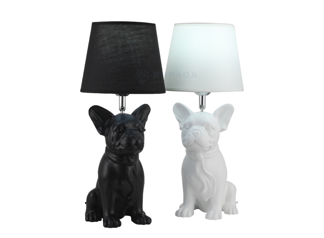 French Bulldog Bedside Table Lamp
