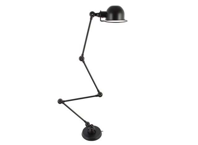 Industrial Arm Adjustable Task Floor Lamp
